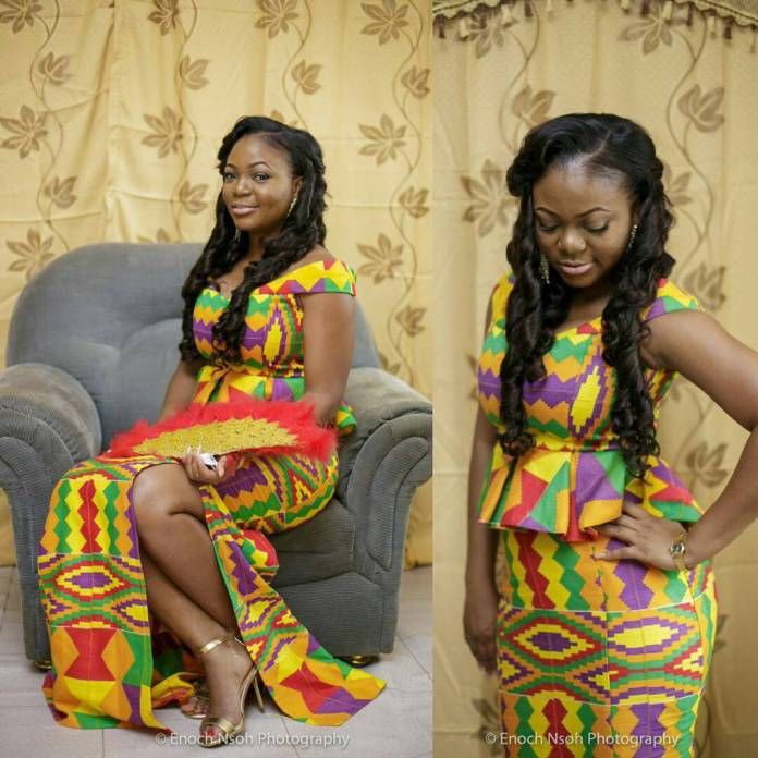 Looking really nice kente styles 2018, African wax prints: Wedding dress,  Aso ebi,  Kente cloth,  Kaba Styles  