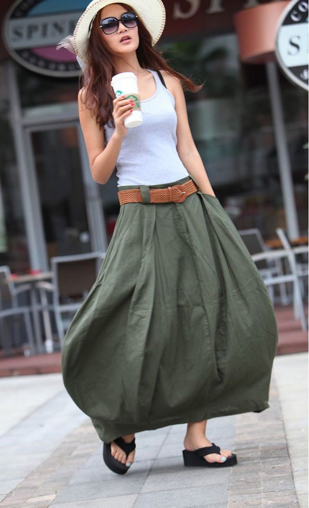 Wow dresses stylish long skirts, Long Maxi Skirt | Peasant Skirt Ideas | Casual  wear, Crop top, Harem pants