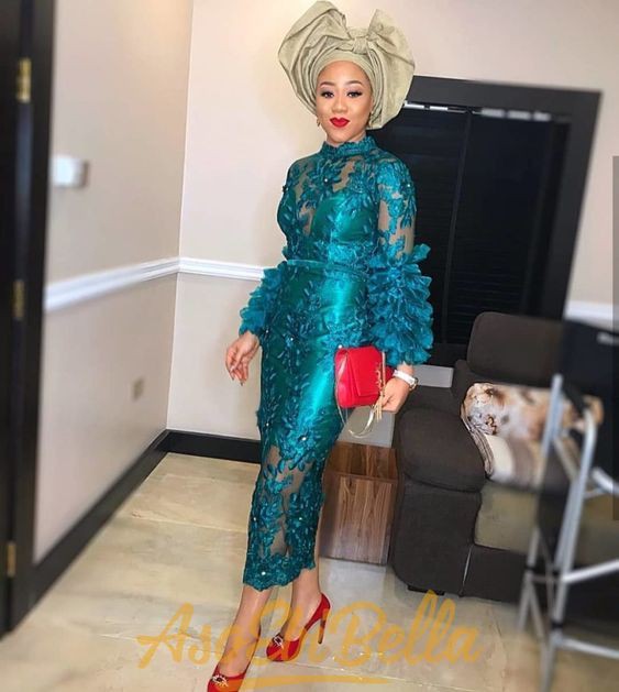 Magnificent style Aso ebi, African wax prints: Evening gown,  African Dresses,  Boat neck,  Sheath dress,  Aso ebi,  Aso Ebi Dresses  