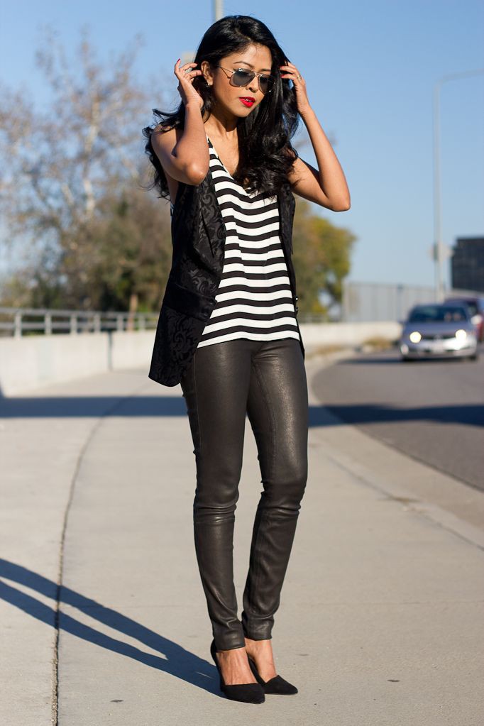 Leather Legging Outfit, Photo shoot: Legging Outfits,  Photo shoot  