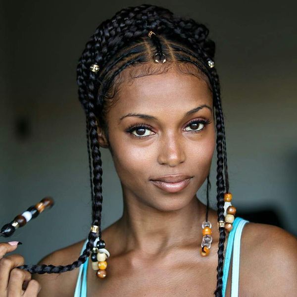 Gorgeous and stylish fulani hair style, Fula people: Long hair,  Box braids,  Braids Hairstyles,  Fula people,  Wardrobe Stylist,  Black hair  