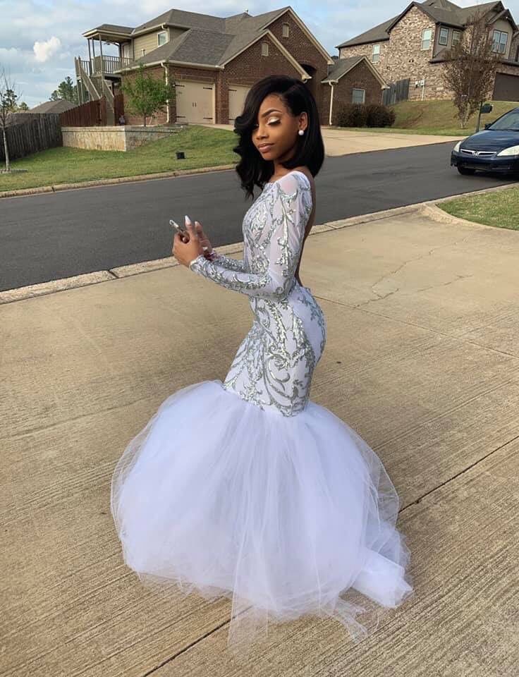 Black Girls Prom Outfits, Wedding dress, Evening gown Black Girls