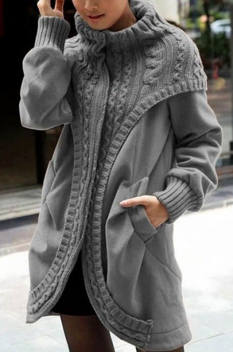 Hooded Coats For Ladies, Bikkembergs Coat/Jacket: winter outfits,  swing coat  