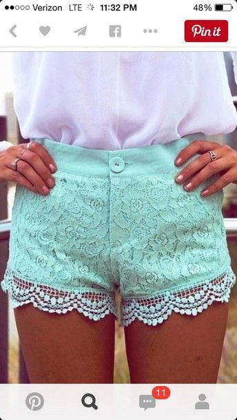 Cute with blue shorts, Jean Shorts: Shorts Outfit  