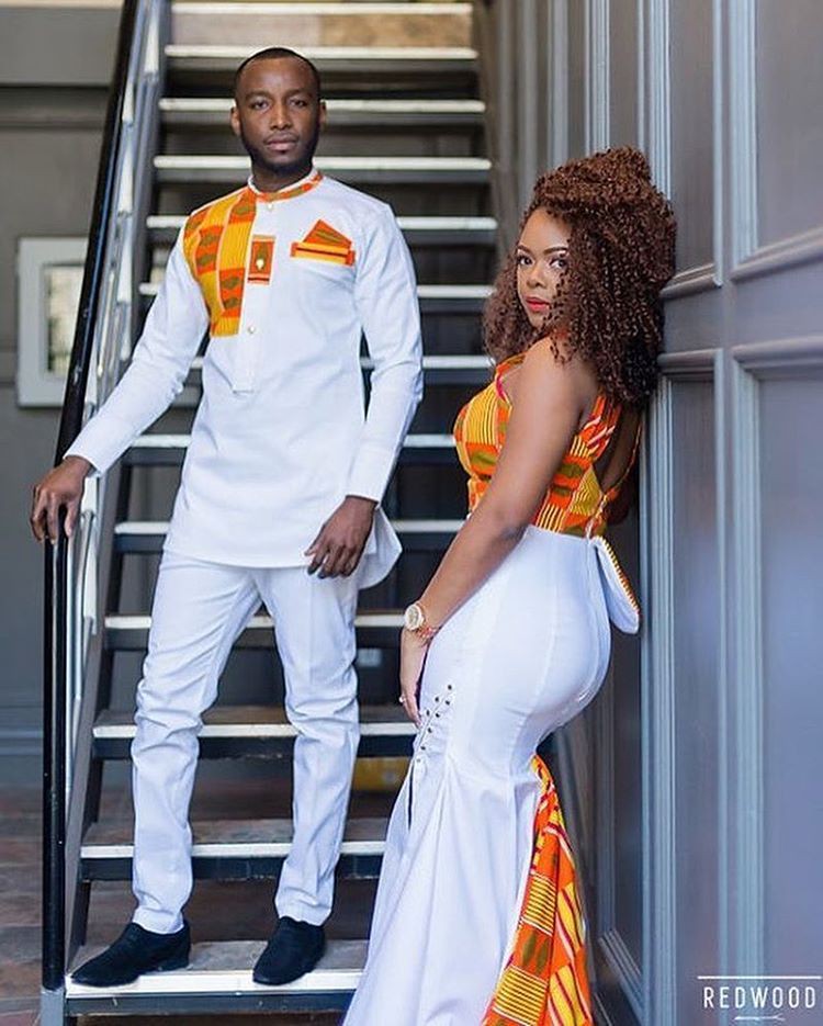 Winter Fashion Tips For African Couple Styles African Wax Prints