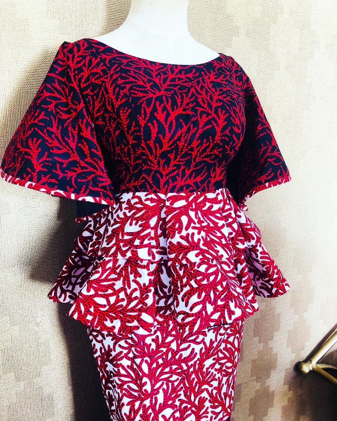 Latest ankara skirt and blouse styles: African Dresses,  Bridesmaid dress,  Aso ebi,  Kaba Styles  