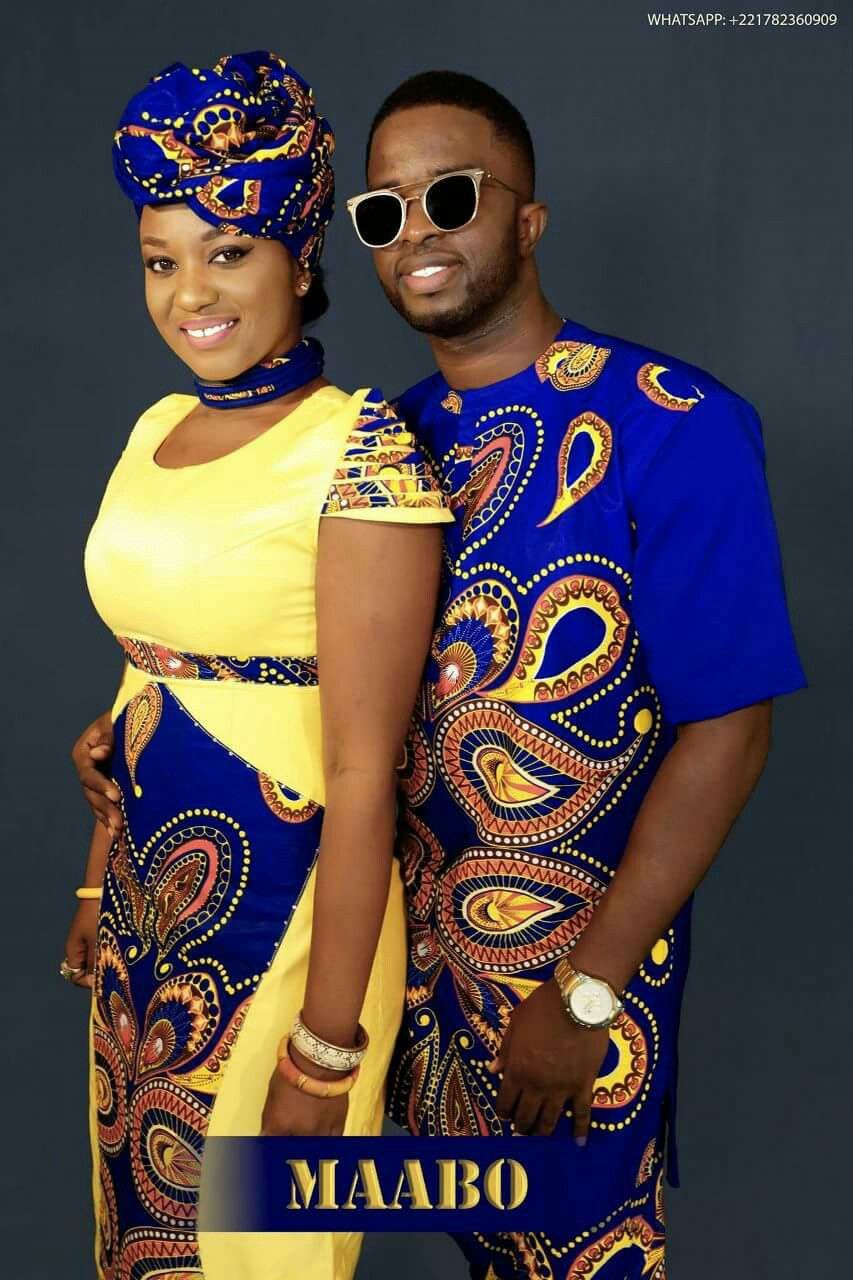 Great ideas for teens roupa afro casal, African wax prints: Wedding dress,  African Dresses,  Matching Couple Outfits  