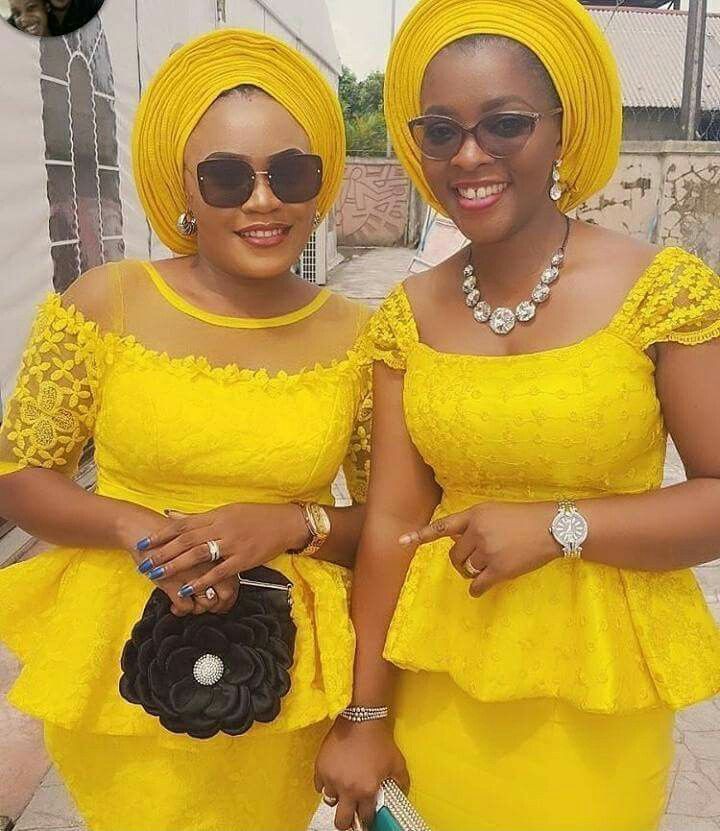 Lace latest nigerian kaba styles