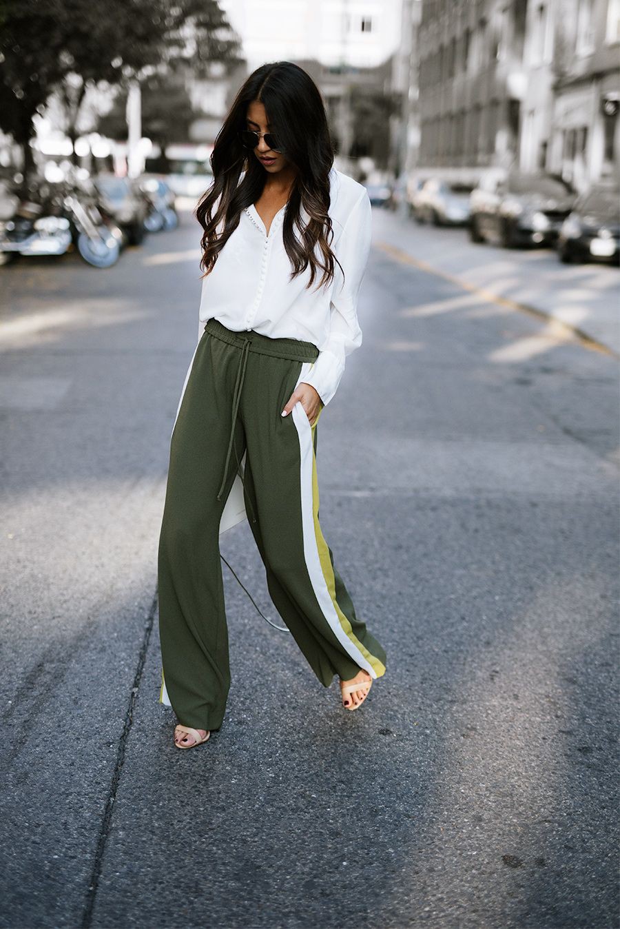 Nice and great ideas track pants fashion, Street fashion: Club Monaco,  Street Style,  Casual Outfits,  Trouser Outfits  