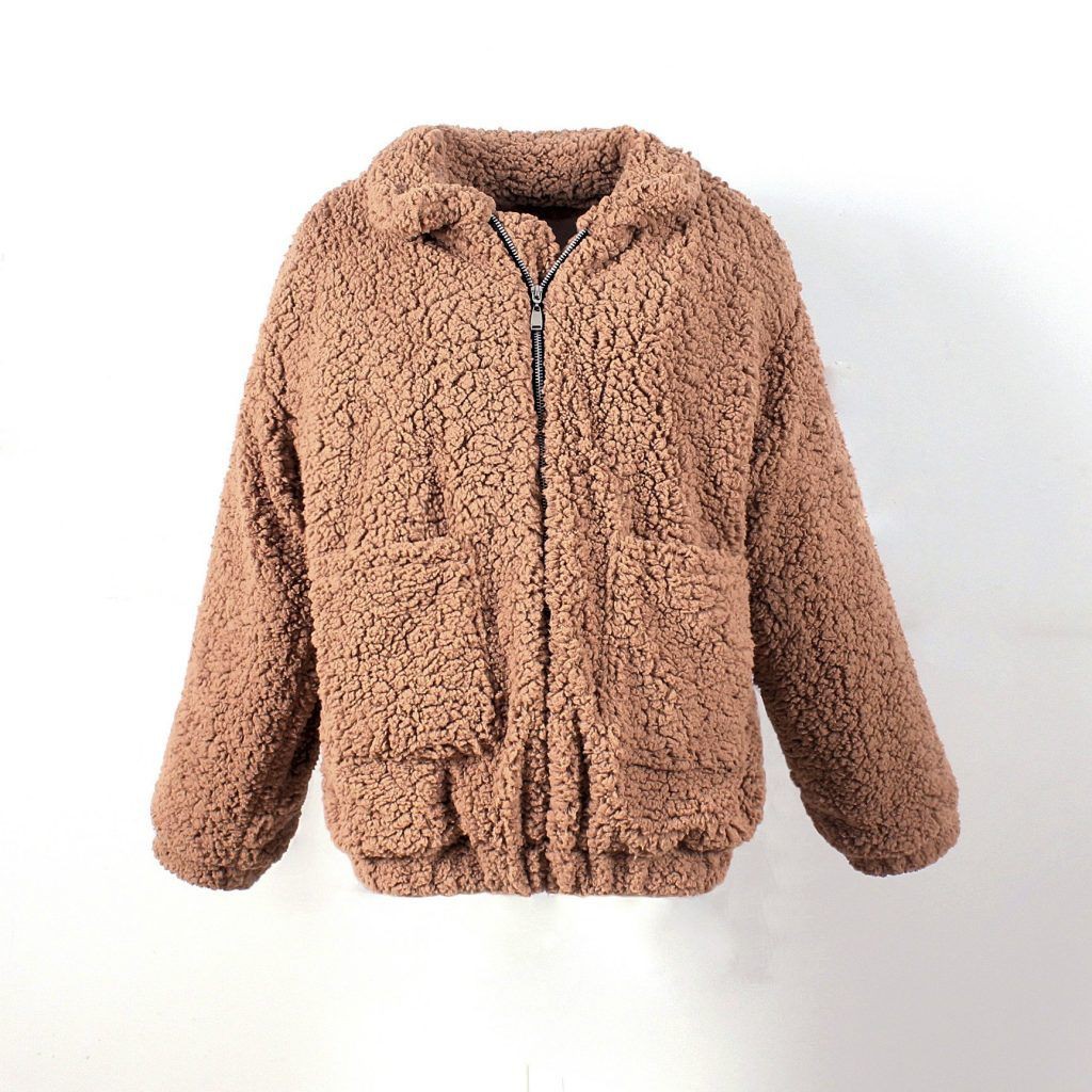 Cute and stylish fuzzy jacket womens, Fake fur: winter outfits,  Fur clothing,  Fake fur,  Flight jacket,  Fleece jacket  