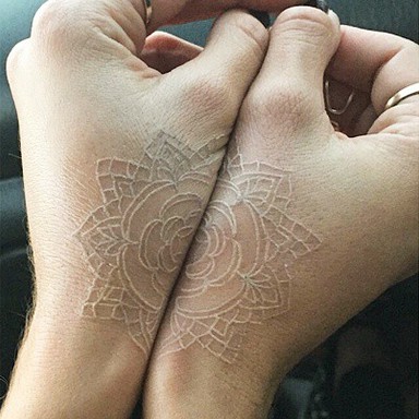 Fashion ideas to try white tattoos, Human skin color: Tattoo Ideas,  Body art,  Tattoo artist,  Body Goals,  UV tattoo,  Permanent makeup  