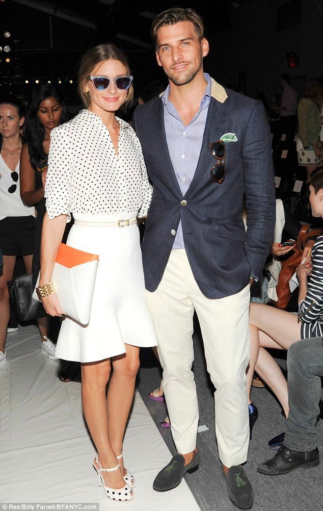 Olivia palermo et johannes huebl: Fashion week,  New York,  couple outfits,  Olivia Palermo,  Johannes Huebl  