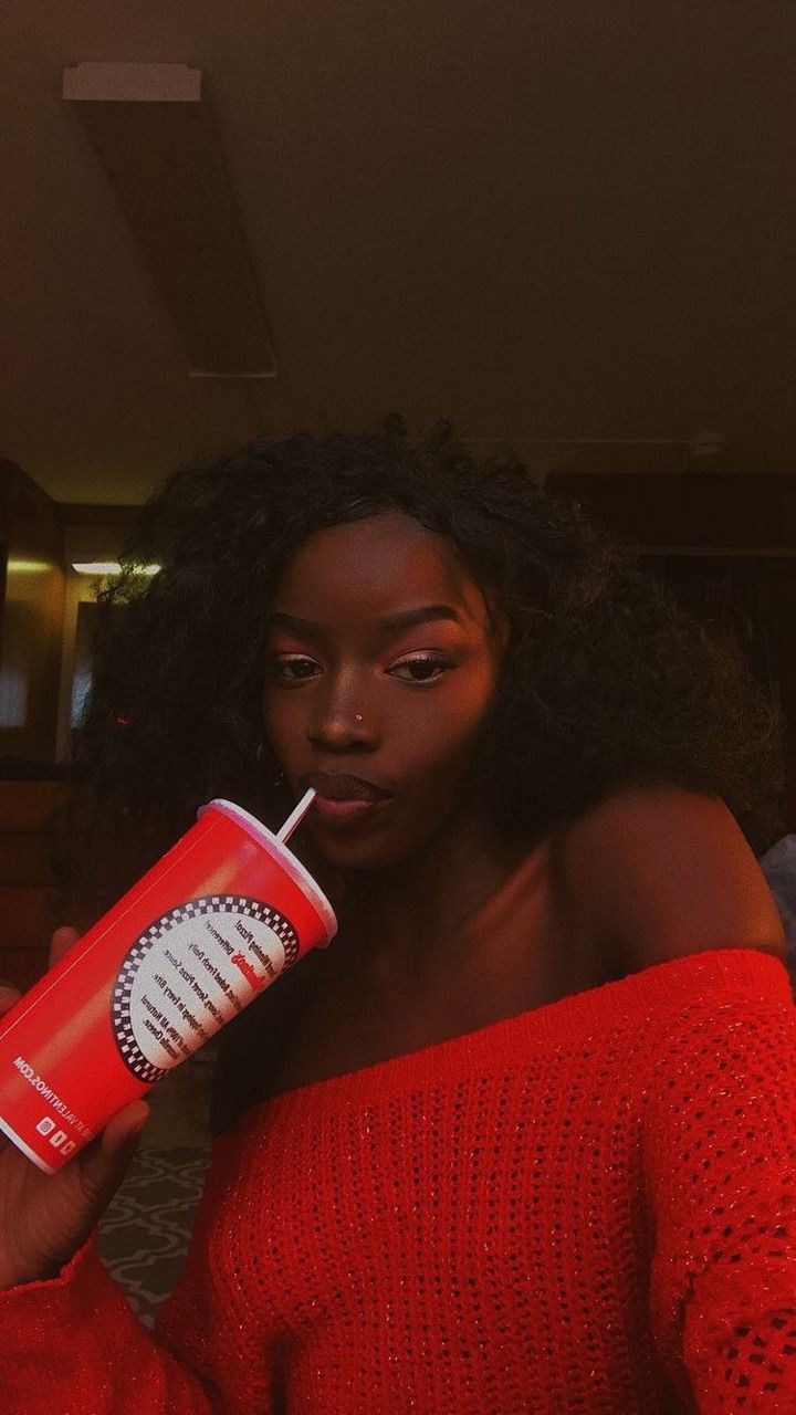 Black Girl Aesthetic Instagram Dark Skin Beautiful Black