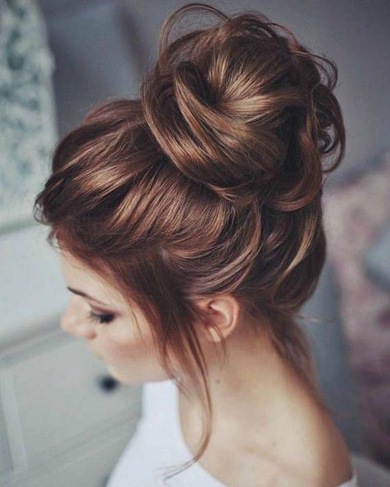 Most Searched Messy Bun Hairstyles Long Hair Top Knot Bun Hairstyle