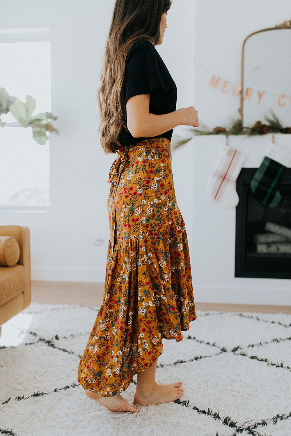 Outfit Ideas For Church, Casual wear, Floral Skirt: Long Skirt,  Floral Skirt,  Fashion week,  Church Outfit,  Casual Outfits,  Sunday Church Outfit  