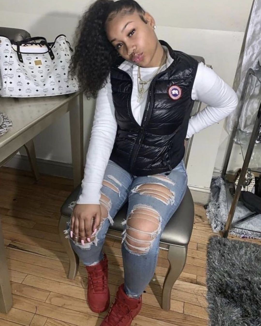 Baddie Outfits With Jordans, Light skin, Casual wear: Light skin,  Baddie Outfits,  Casual Outfits  