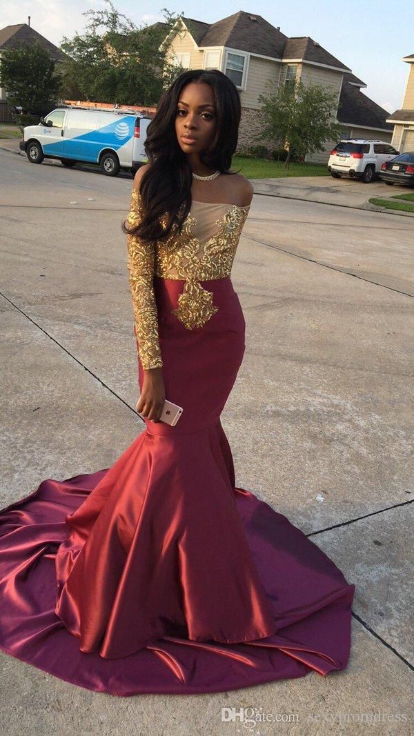 Evening gown | Black Girls Prom Outfits ...