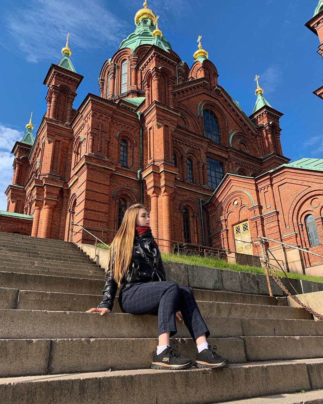 Finally! Love to see uspenski cathedral, Coffeeshop Owner: Fitness Model,  Julia Vins  