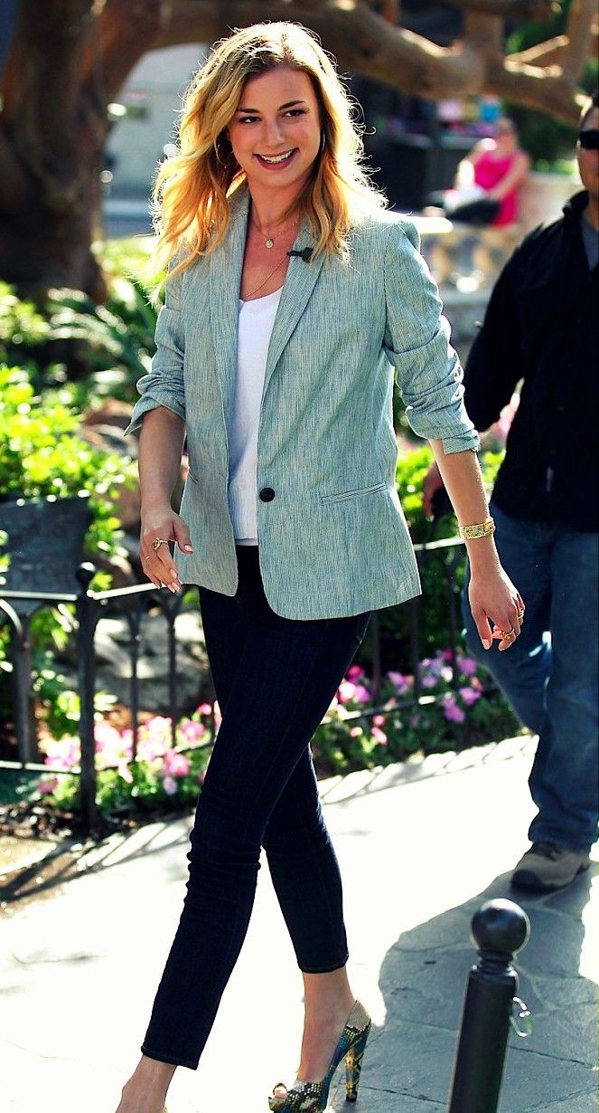 Tremendous ideas emily vancamp outfits: College Outfit Ideas,  Casual Outfits,  Emily VanCamp,  Emily Thorne,  Gabriel Mann  