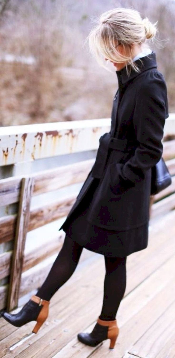 Black trench coat outfit winter: winter outfits,  Trench coat,  Casual Outfits,  Funeral Outfits  