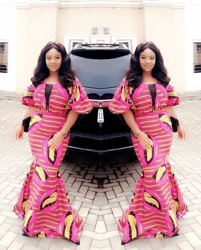 Ankara Gown Styles, Aso ebi: Aso ebi,  Ankara Outfits  