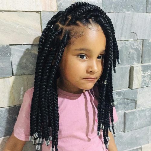 Box braids for kids: Long hair,  Hair Color Ideas,  Jheri Curl,  Box braids,  French braid,  Black hair,  Box Braids Hairstyle,  Kids Braids  