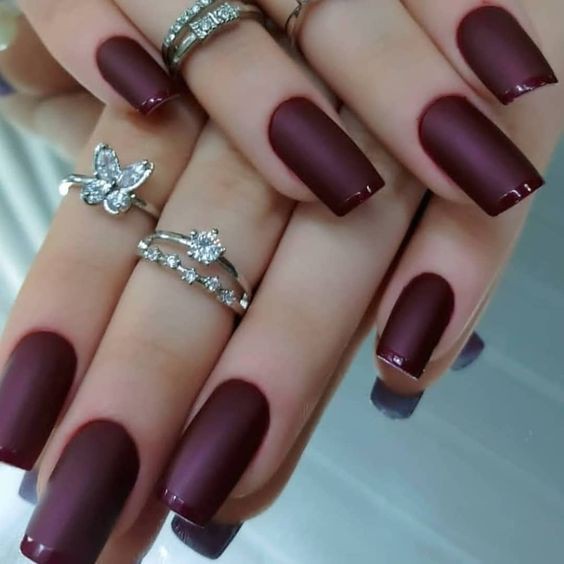 Best and adorable unhas francesinhas, Nail art: Hairstyle Ideas,  Nail Polish,  Nail art,  French manicure,  Nail salon  