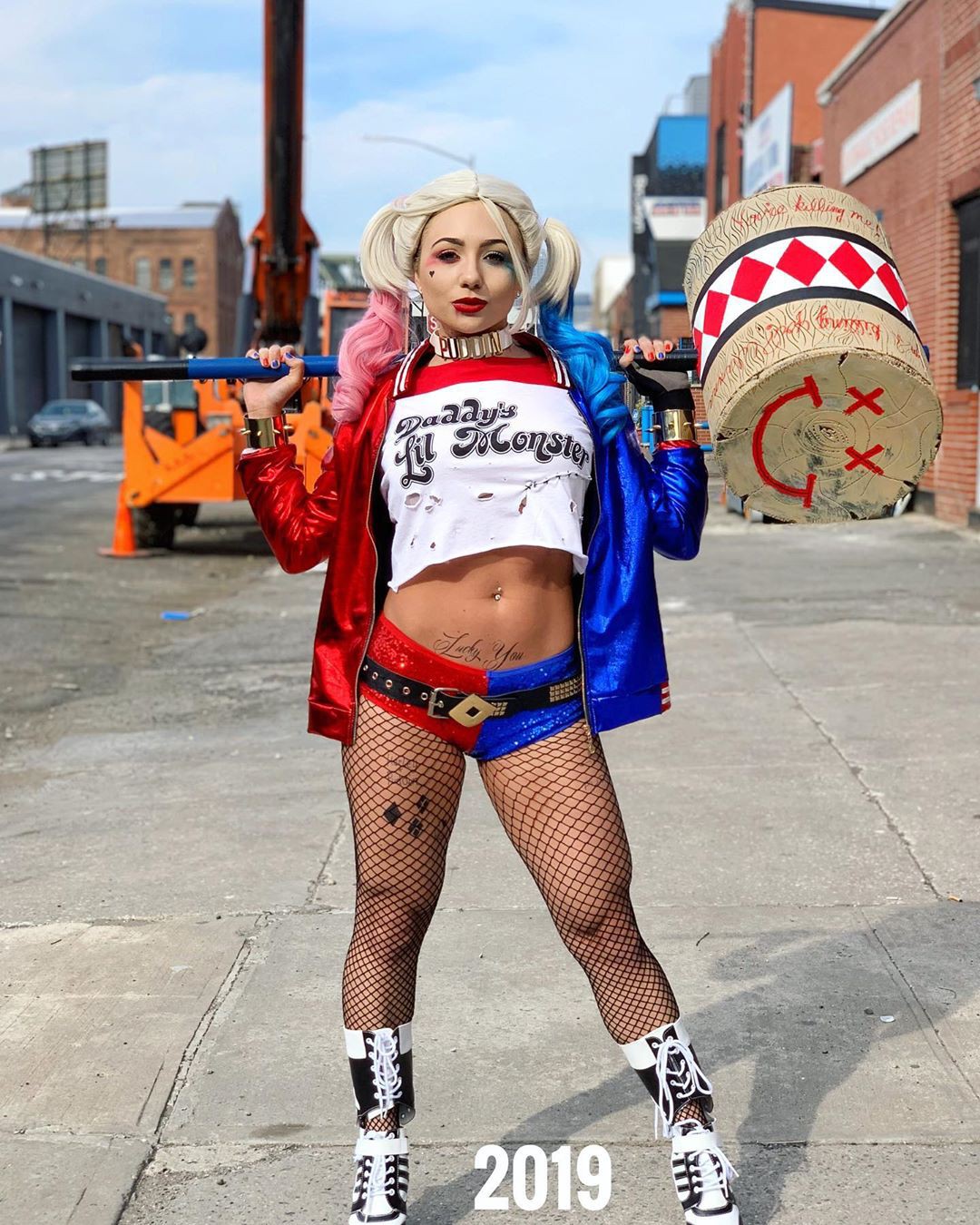 Ashley Nocera Instagram, Ashley Alexiss, Ashley Nocera: Harley Quinn,  Cheerleading Uniform,  Hot Instagram Models,  Ashley Nocera  