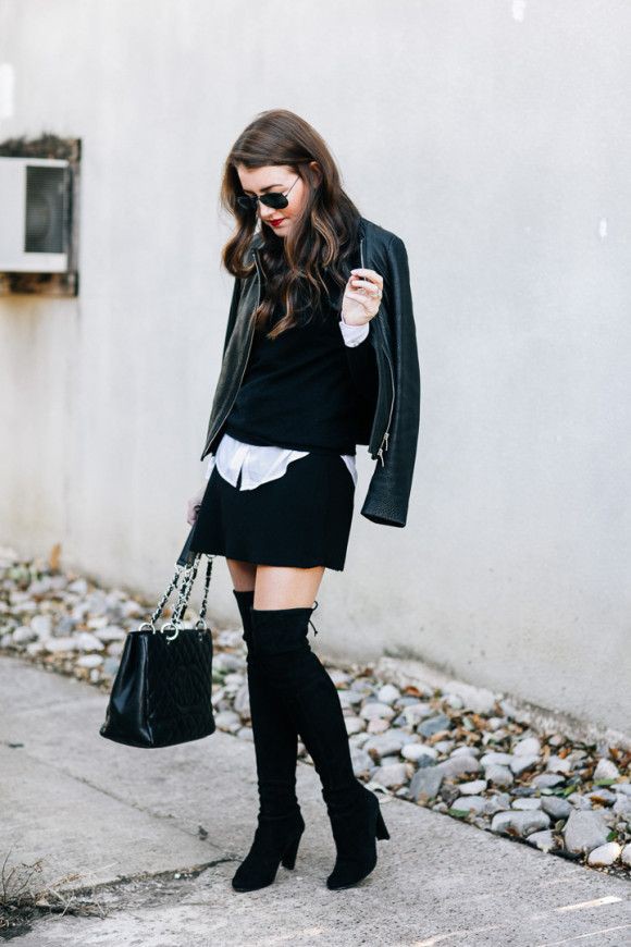 Amazing idea to try fashion model: Black Dress Outfits  