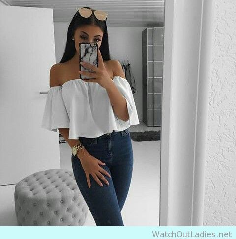 Most craved designs instagram party outfit, Party dress | Blue Jeans Top  Combination | blue jeans outfit, Casual wear, Fashion accessory