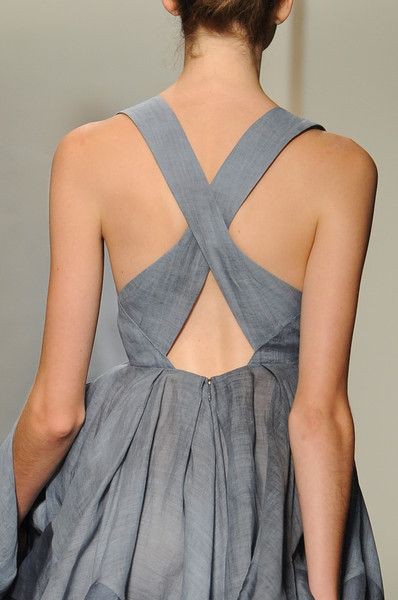 French design for fashion model, Fashion show: Fashion show,  Fashion week,  Haute couture,  Bare Back Dresses  