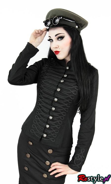 Womens clothing gothic military style, Gothic fashion