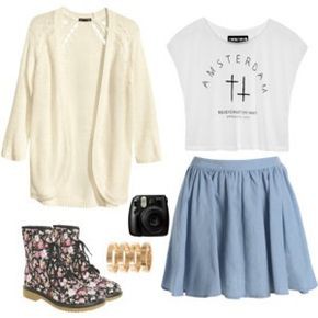 Aesthetic Outfits For School, We Heart It: Aesthetic Outfits  