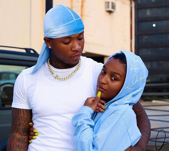 Rapper with blue durag, Fashion accessory: Blue hair,  Cute Couples,  Fashion accessory  