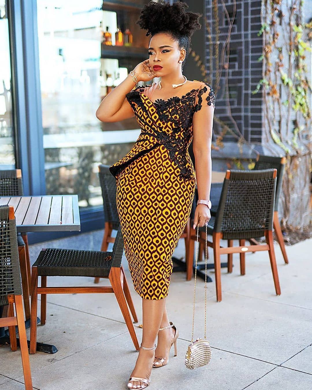 Good To Try Fashion Model African Wax Prints Latest Ankara Styles 2020 African Dress 