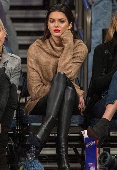 Kendall jenner leather leggings: Kylie Jenner,  Kendall Jenner,  Gigi Hadid,  Kris Jenner,  Met Gala,  Legging Outfits,  Leather Leggings  