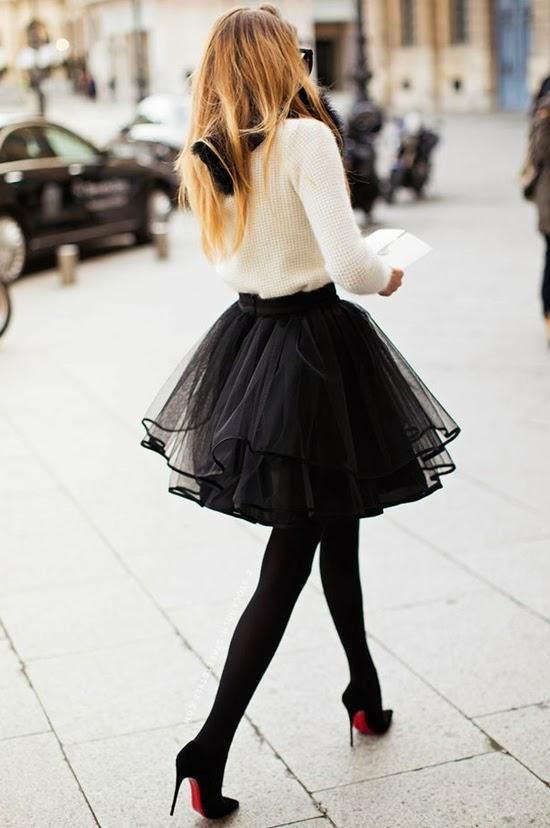 Black Tulle Skirt — LOVE LEANNE CLOTHING