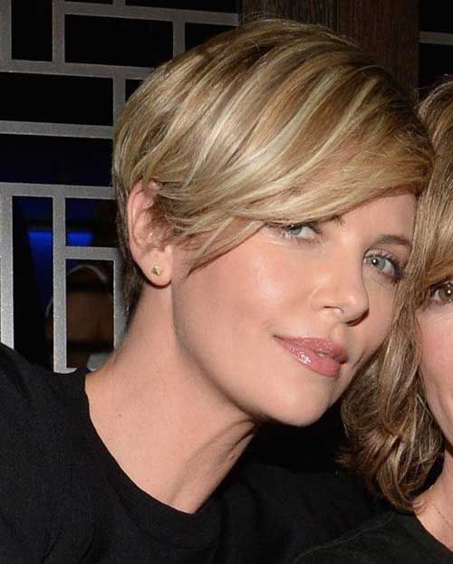 Charlize theron long pixie cut: Long hair,  Hairstyle Ideas,  Short hair,  Pixie cut,  Layered hair,  Charlize Theron  