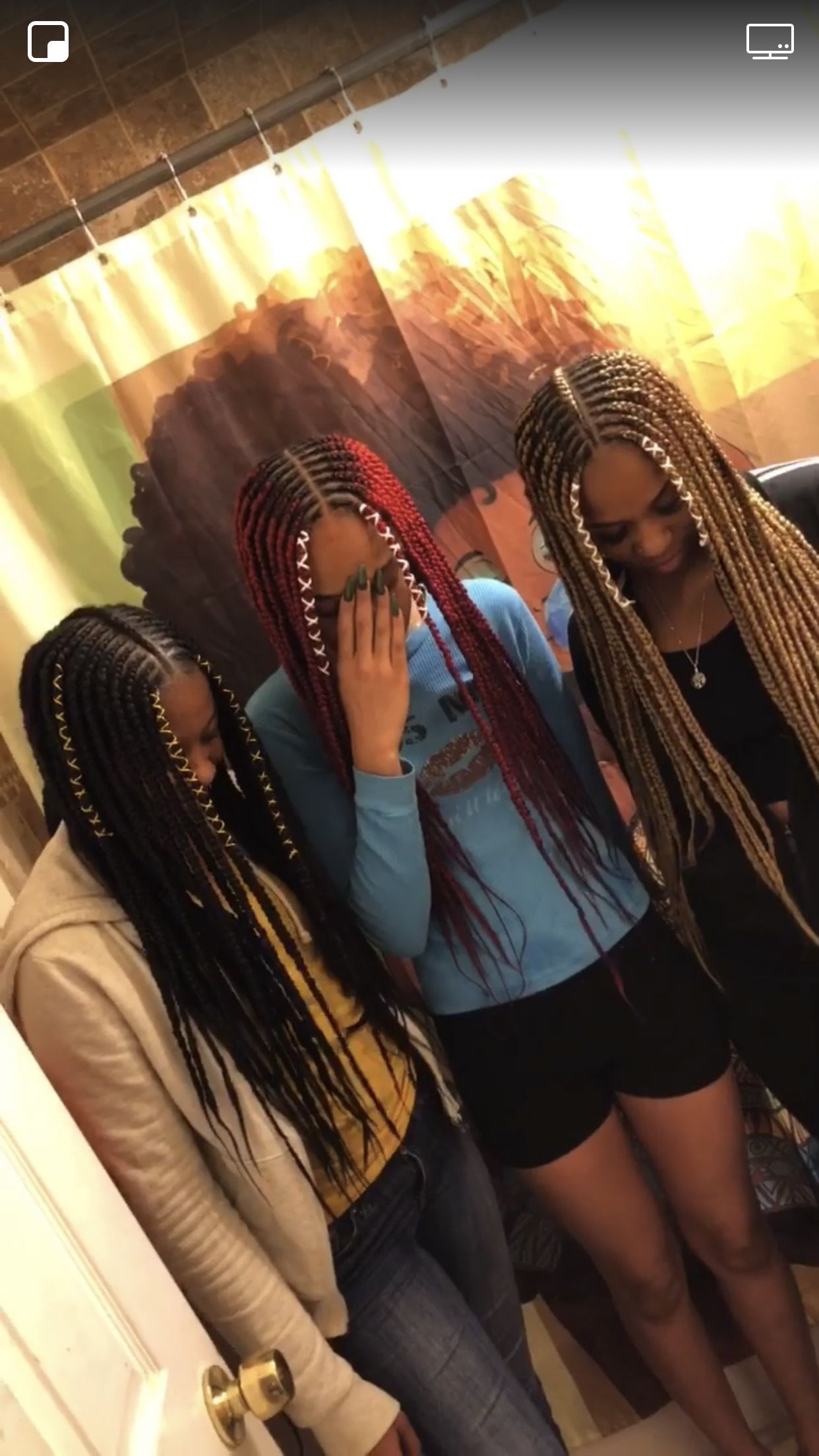 Fulani Braids Hairstyles, Artificial hair integrations, From Da Back: Hairstyle Ideas,  Box braids,  Braids Hairstyles,  Black hair  