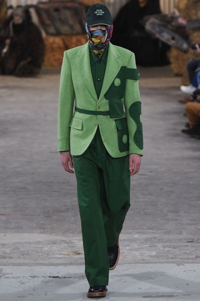 Outfits With Green Pants, Paris Fashion Week, Walter Van Beirendonck ...