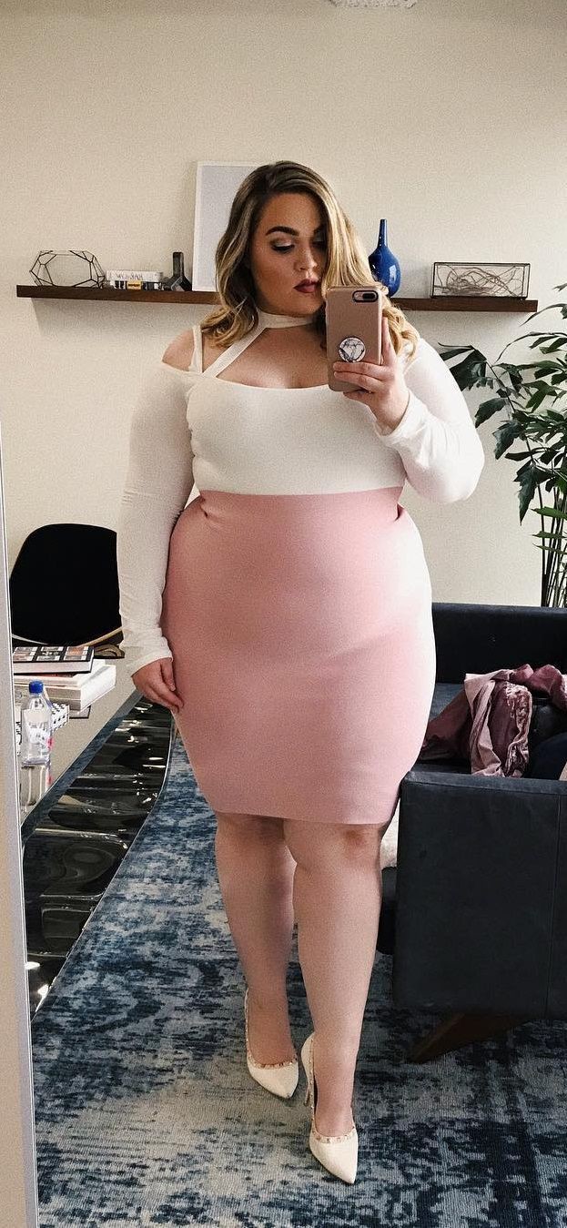 AD wearing @fashionnovacurve Dress and f #Hot Curvy: Plus size outfit,  Dresses Ideas,  Curvy Girls,  fashionnovacurve,  fashionnova,  Cute Outfit For Chubby Girl  