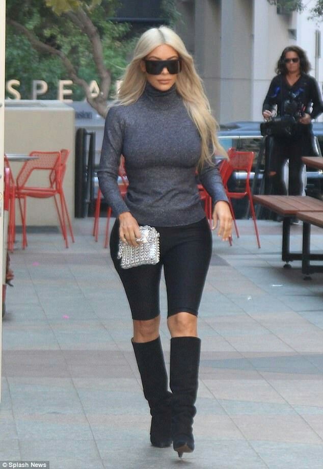 All purpose kim kardashian turtleneck, San Francisco: Kendall Jenner,  Polo neck,  Kim Kardashian,  Kourtney Kardashian,  Black Shorts,  San Francisco  