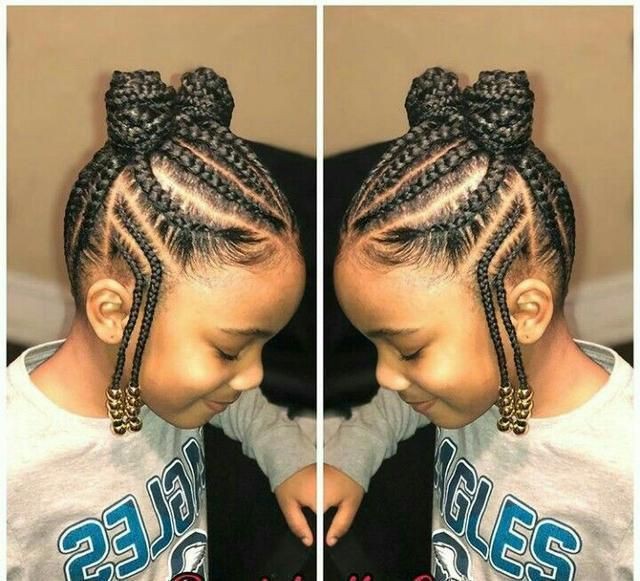 Little black girl braided hairstyles: Box braids,  Braids Hairstyles,  kids hairstyles  
