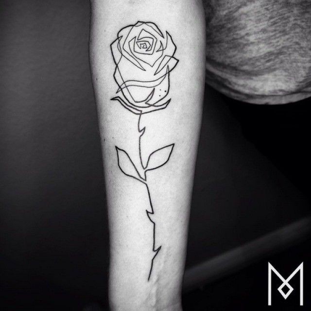 Tattoo tagged with flower small single needle joeturner line art  inner arm languages tiny grow ifttt little nature english english  word word fine line  inkedappcom