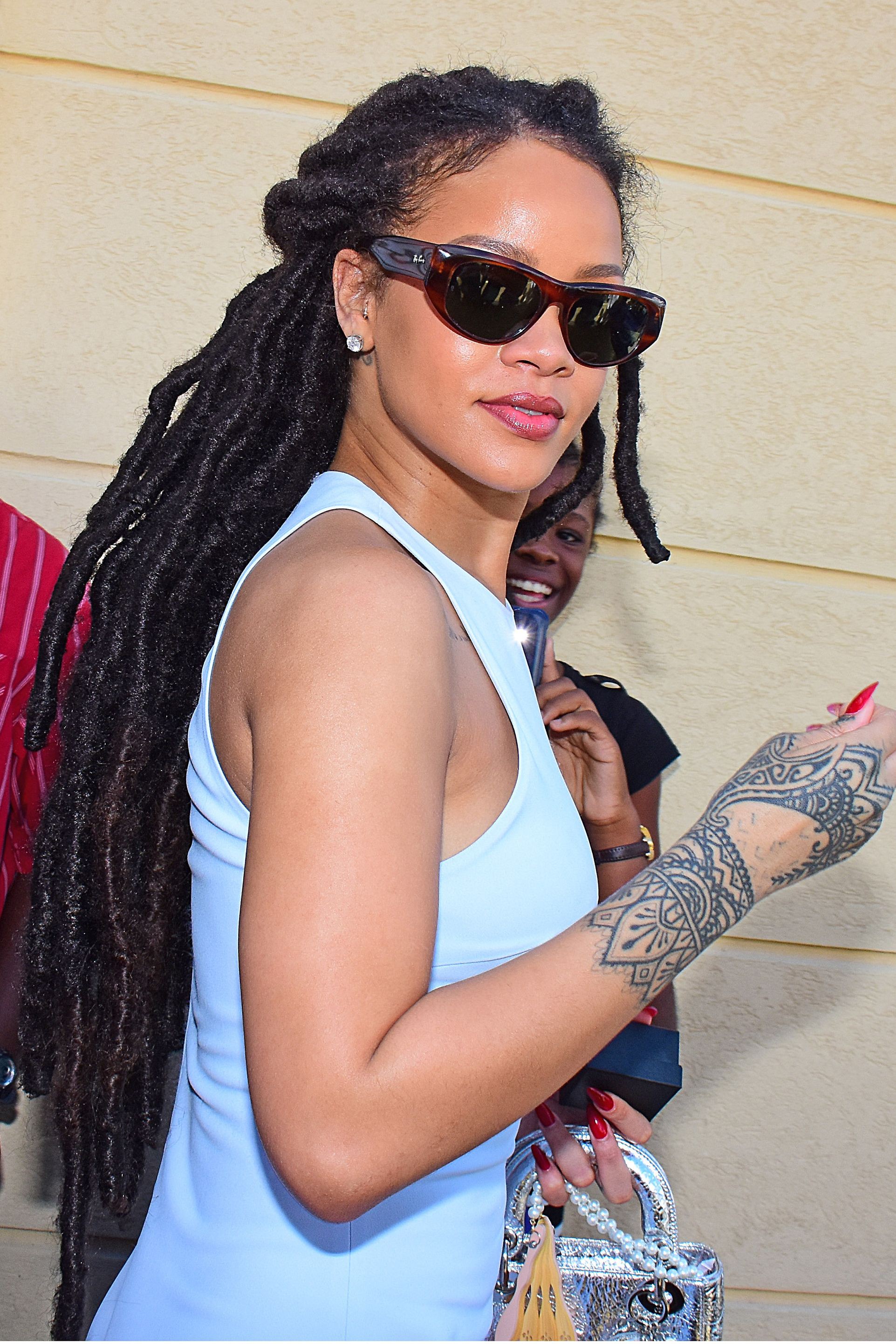 European style goddess locs, Artificial hair integrations: Long hair,  Hair Care,  Black hair,  Rihanna Best Looks  