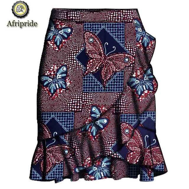 ankara wrap skirt and blouse