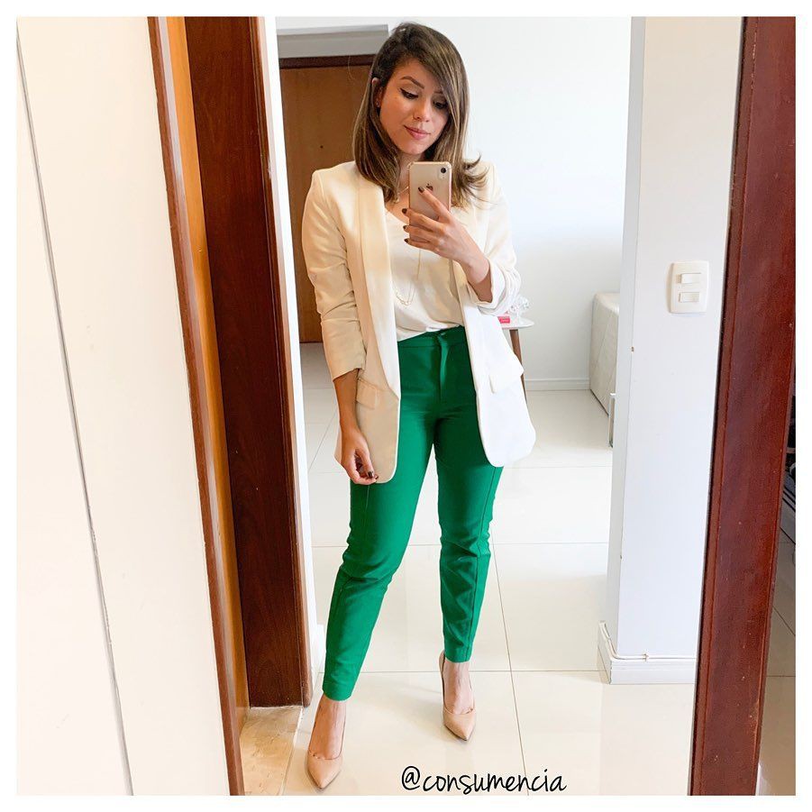 Classy Outfits With Green Pants: Green Pant Outfits  