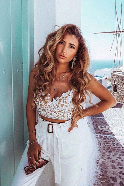 Stylish and perfect fashion model, Wedding dress: Cocktail Dresses,  Long hair,  fashion blogger,  Fashion influencer,  Photo shoot,  Boho Outfit  