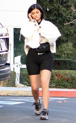 Kylie jenner after giving birth: Kylie Jenner,  Travis Scott,  Shorts Outfit  