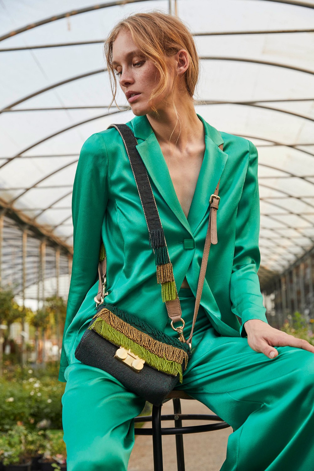 Outfits With Green Pants, Fashion show, Vogue India: 